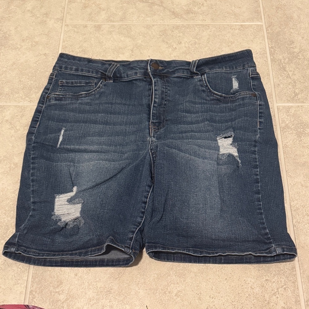 d. jeans Blue Denim Shorts